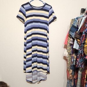 LuLaRoe XS Striped Dress